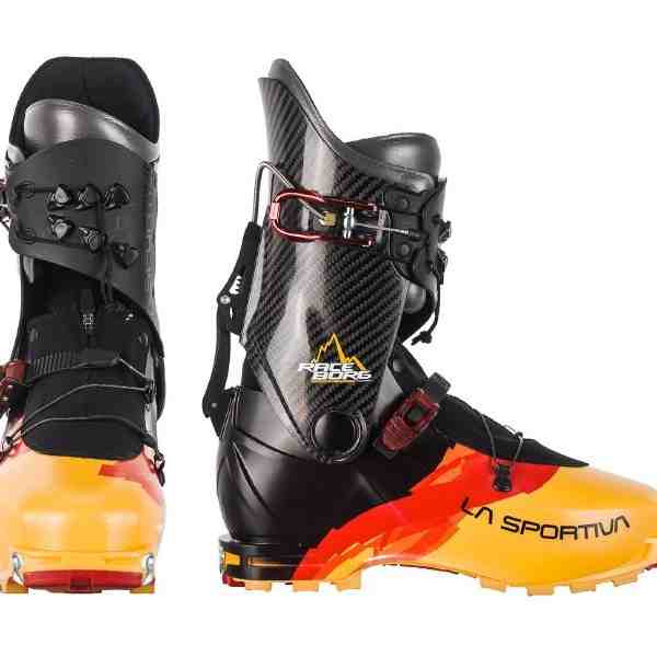 BOTA ESQUÍ DE MONTAÑA RACEBORG Negro/Amarillo - LA SPORTIVA