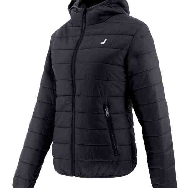 CHAQUETA JOLUVI  MUJER SHURE HOOD Negro - JOLUVI