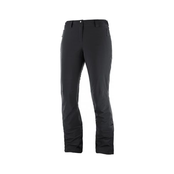 PANTALÓN ESQUÍ ICEMANIA INSULATED SHELL WOMAN Negro - SALOMON