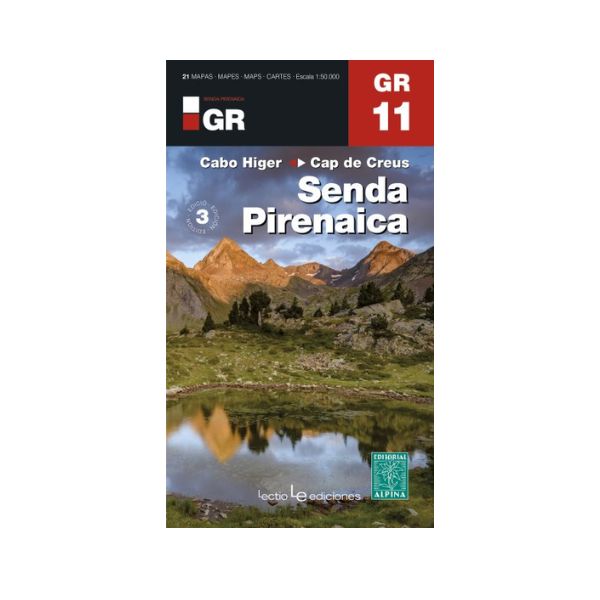 MAPA SENDA PIRENAICA GR-11 - ALPINA