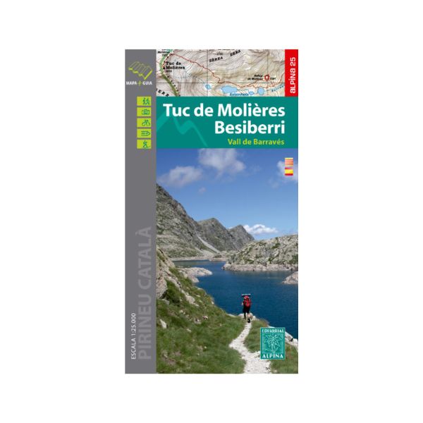 MAPA TUC DE MOLIÈRES BESIBERRI VALL DE BARRAVÉS-ALPINA - ALPINA