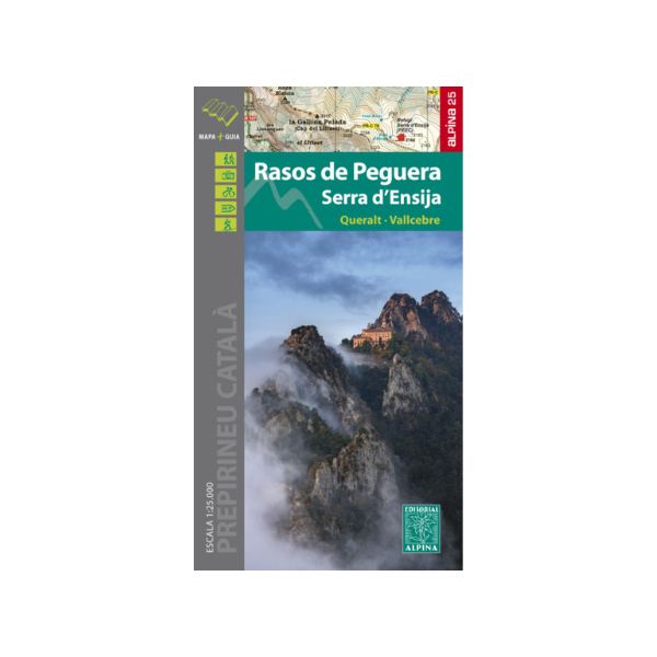 MAPA RASOS DE PEGUERA - ALPINA