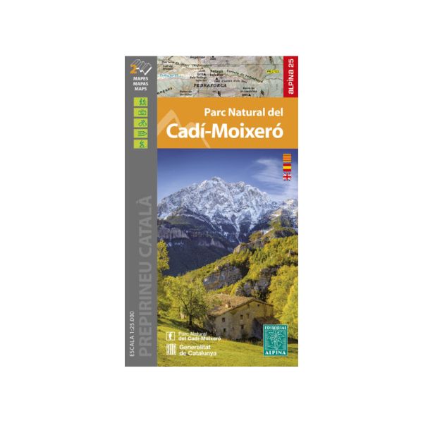 MAPA PARC NATURAL CADÍ-MOIXERÓ - ALPINA