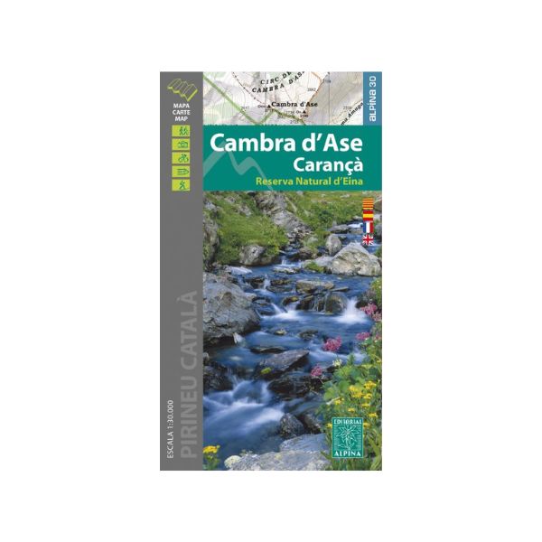 MAPA CAMBRA D'ASE-CARANÇÀ - ALPINA