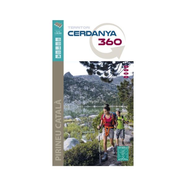 MAPA TERRITORI CERDANYA 360 - ALPINA