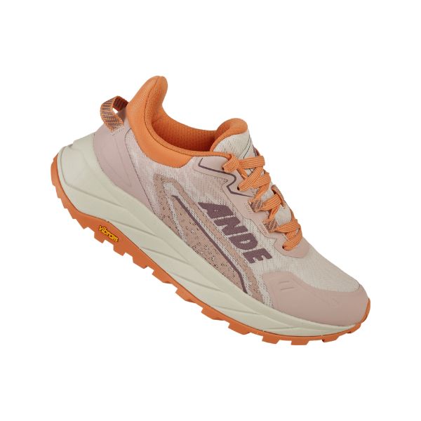 Zapatilla Trekking Rocker Vib Rosa Naranja - ANDE