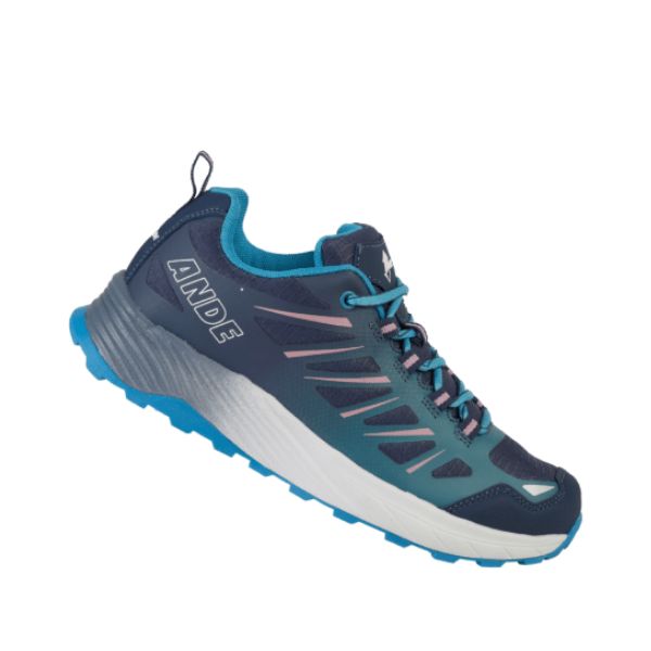 Zapatilla de Trekking Wizard Azul - ANDE