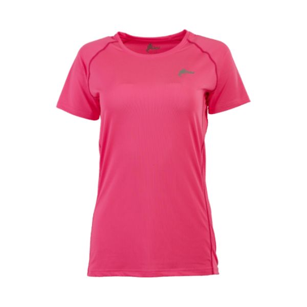 Camiseta Manga Corta Campelli Rosa - ANDE