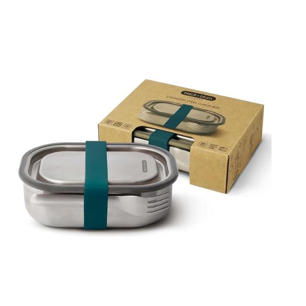 Stainless steel LUNCH BOX LARGE Ocean - BLACK+BLUM