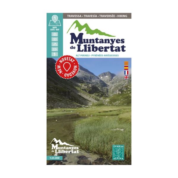 Mapa Muntanyes de Llibertat - ALPINA
