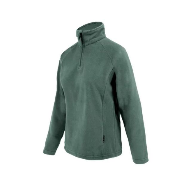 Forro Polar Surprise 2.0 Mitja Cremallera Verda Oliva - JOLUVI