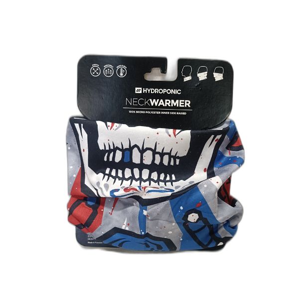 Bragueta Coll estampada calavera blau - HYDROPONIC