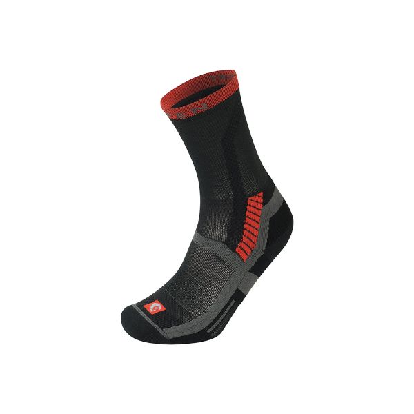 Calcetines de Montaña Light Hiker Negro Naranja - LORPEN