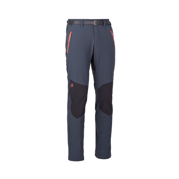 Pantalon de Montaña Belonia Gris Naranja - TERNUA