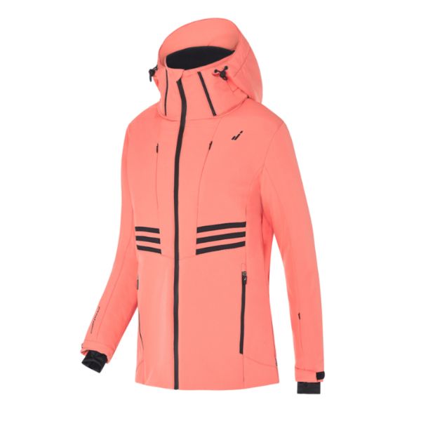 Chaqueta Esquí Vallter Coral Negro - JOLUVI