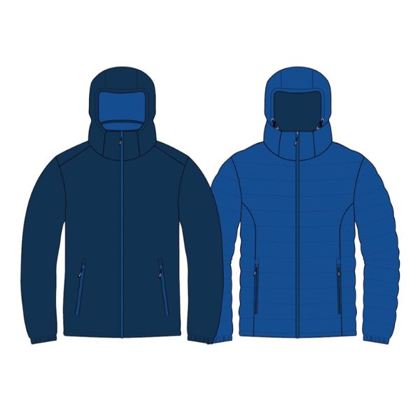 Chaqueta Heat Dipa Azul Lago Royal - JOLUVI