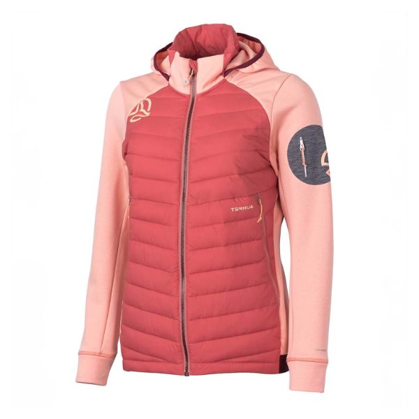 Chaqueta Yukkon 2.0 Hybrid Burdeos - TERNUA