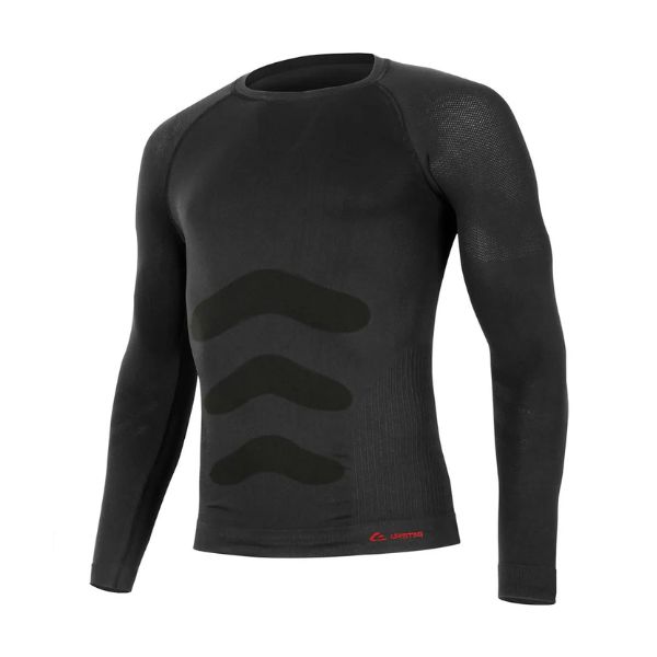 Camiseta Térmica Apol Negro - LASTING