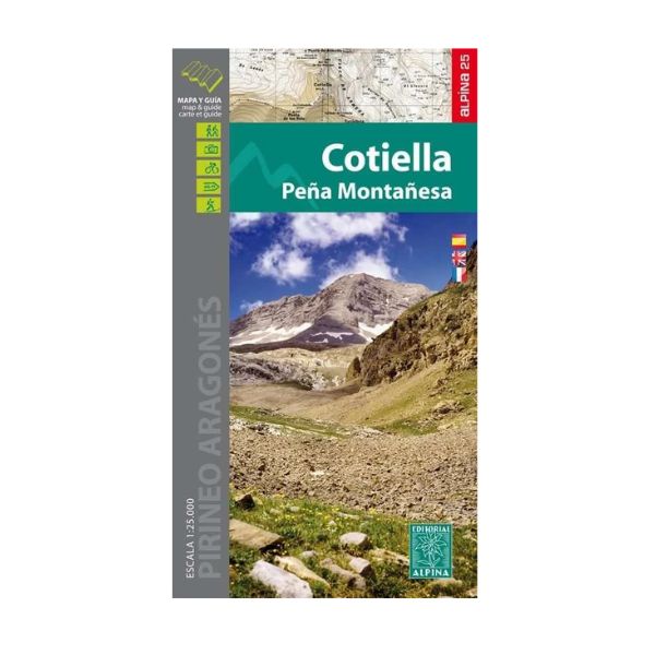 Mapa Cotiella - Peña Montañesa - ALPINA