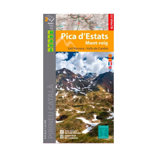 Carpeta Mapes Pica d'Estats - Mont-roig - ALPINA