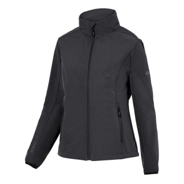 Chaqueta Mujer Soft-Tech Sherpa Negro - JOLUVI