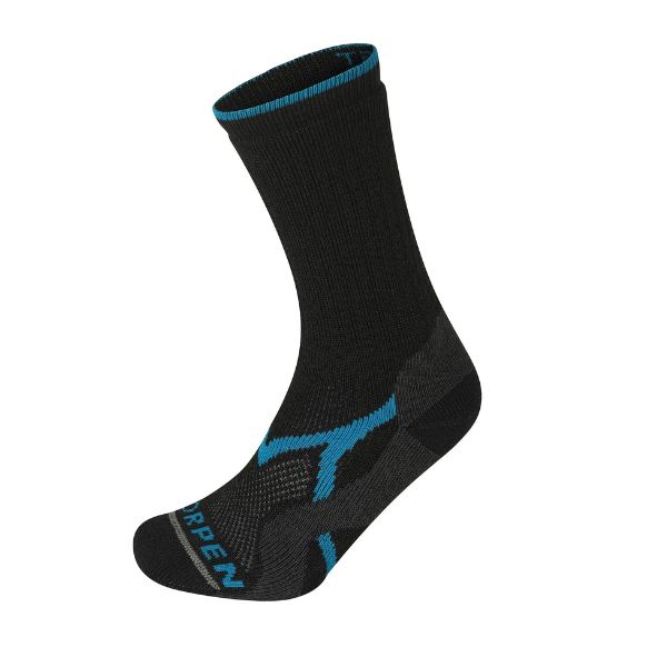 Mitjons de Muntanya T2 Mid Hiker Eco Carbó Blau - LORPEN