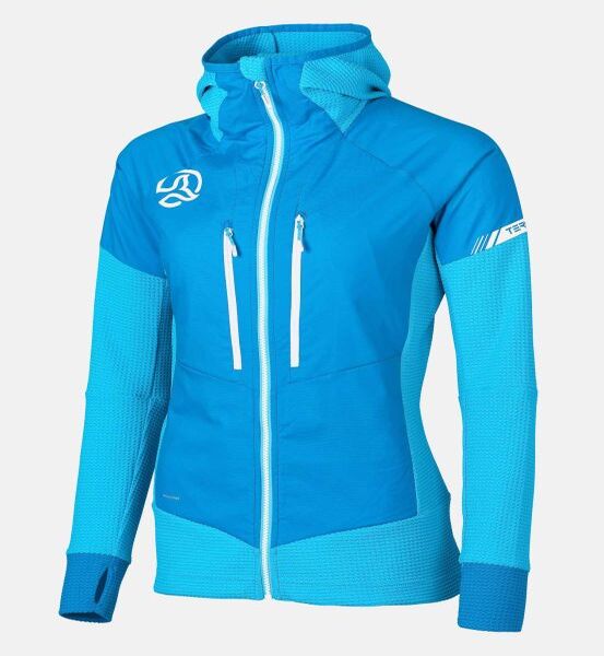 AGILE CHAQUETA HYB MUJER Fresh Ocean - TERNUA