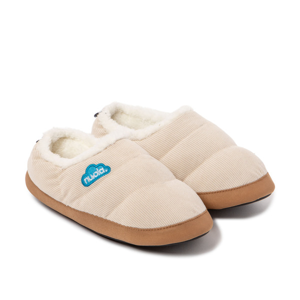 Pantuflas Classic Cordy Cream - NUVOLA