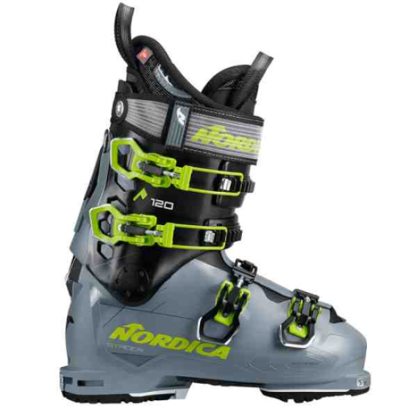 Botas Esquí de Montaña Strider 120 DYN Gris/Negro/Verde - NORDICA